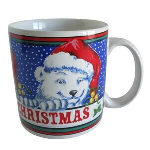 Sakura Holiday Merry Christmas Coffee Tea Hot Cocoa Mug 1996